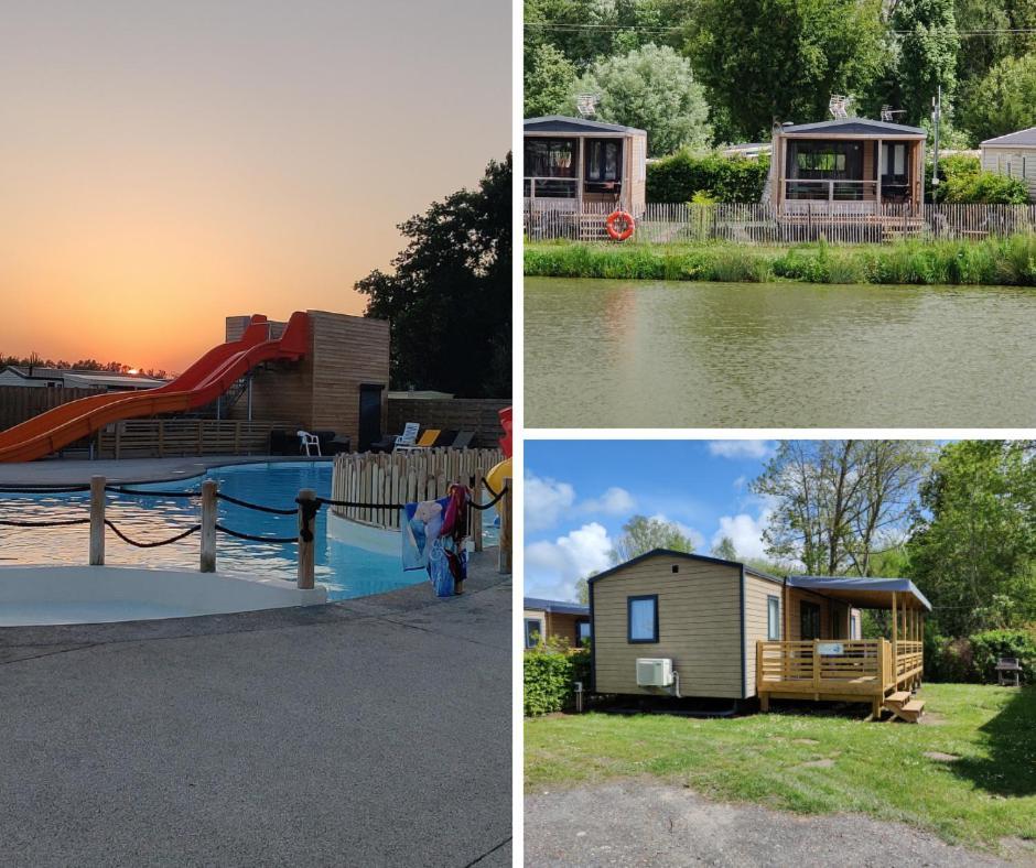Camping La Garenne De Moncourt Rue  Exterior foto